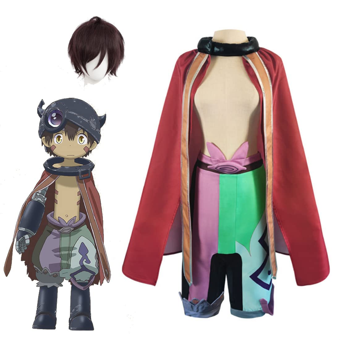 Amazon.co.jp: コスプレ衣装 メイドインアビス 周辺 レグ 衣装