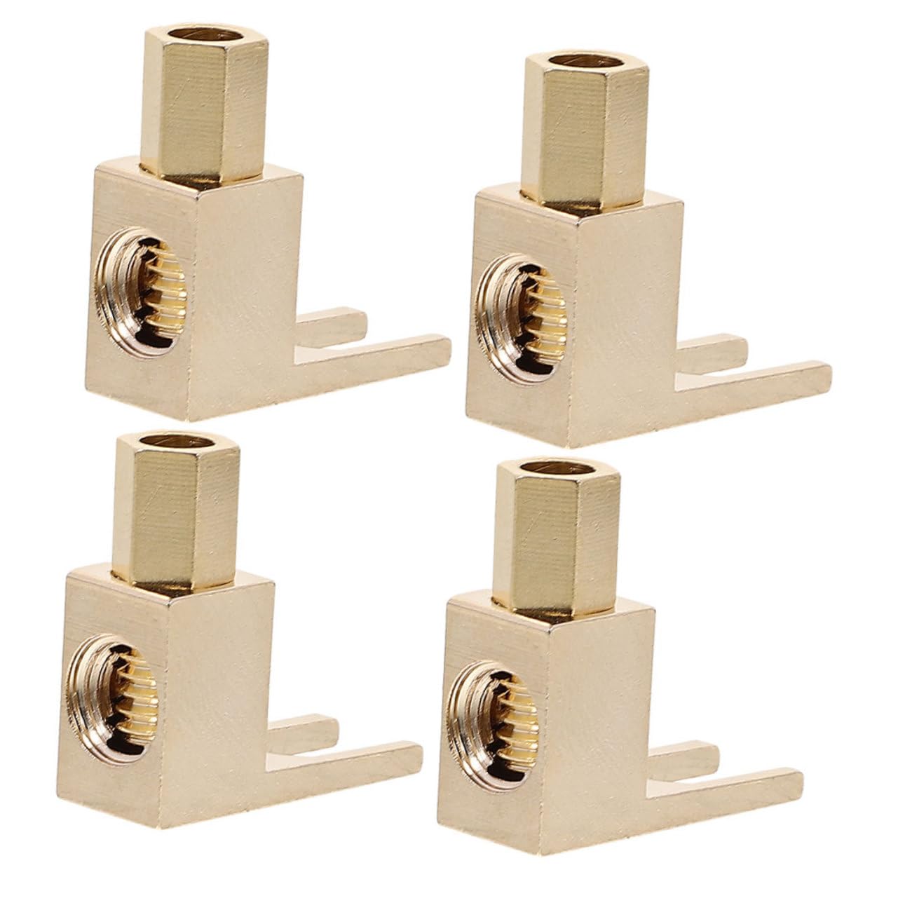 jojofuny 20stücke Förmige Bananenstecker Für Lautsprecherkabel Vergoldete Kupferstecker Für Audioverstärker Für Heimkinos Und Hi-fi-anlagen