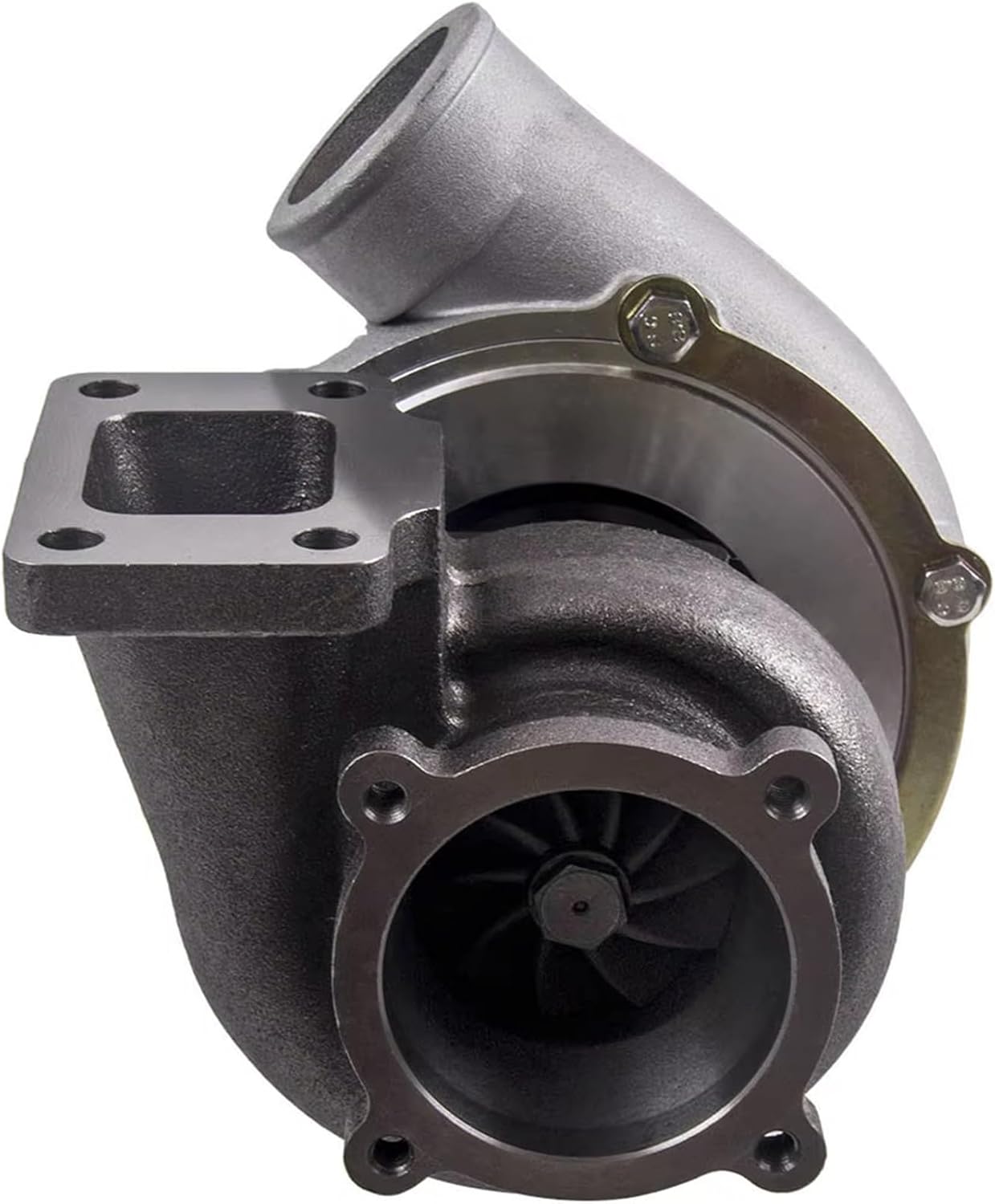 For All 4/6 Cylinder And 2.5L-6.0L T3T4 GT3582 GT30 A/R .70 Cold A/R .63 600Hp Compressor Turbocharger Intercooler Piping Kit