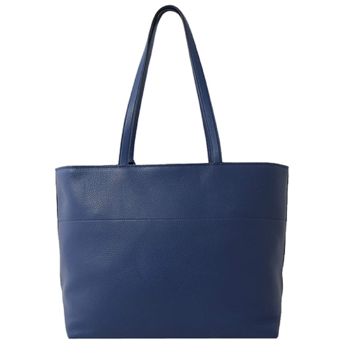 Prada Vitello Phenix Leather Shopping Tote Bag Bluette | B2B