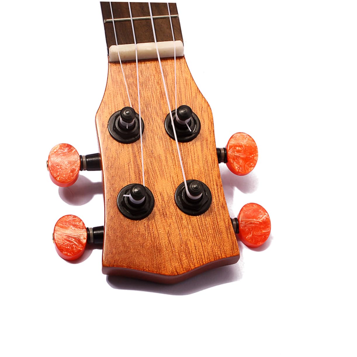 Kleiner Taschen Ukulele 4 Saiten Fichte Mahagoni Griffbrett Mit Schallloch Reise Sopran Ukulele Für Kinder Und Anfänger