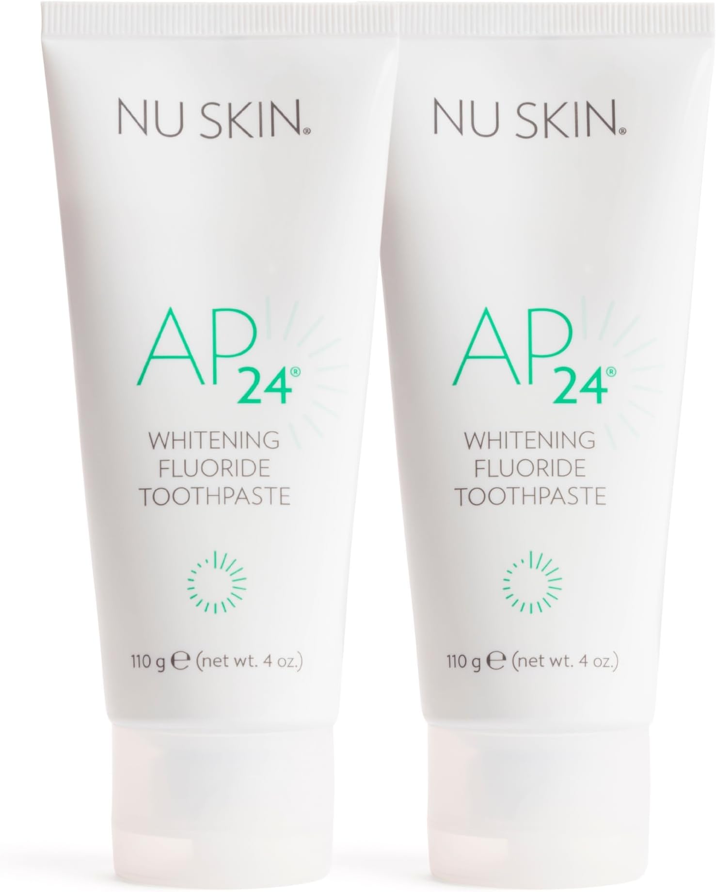 Nu Skin lqbGyz Ap 24 Whitening Fluoride Toothpaste (4oz) - Pack of 2