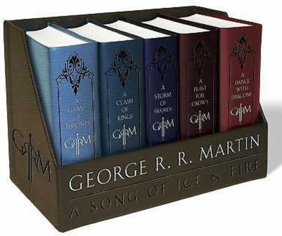 New George R. R. Martins a Game of Thrones Leather-Cloth Boxed Set (Song of Ice.. by TrustyTrade