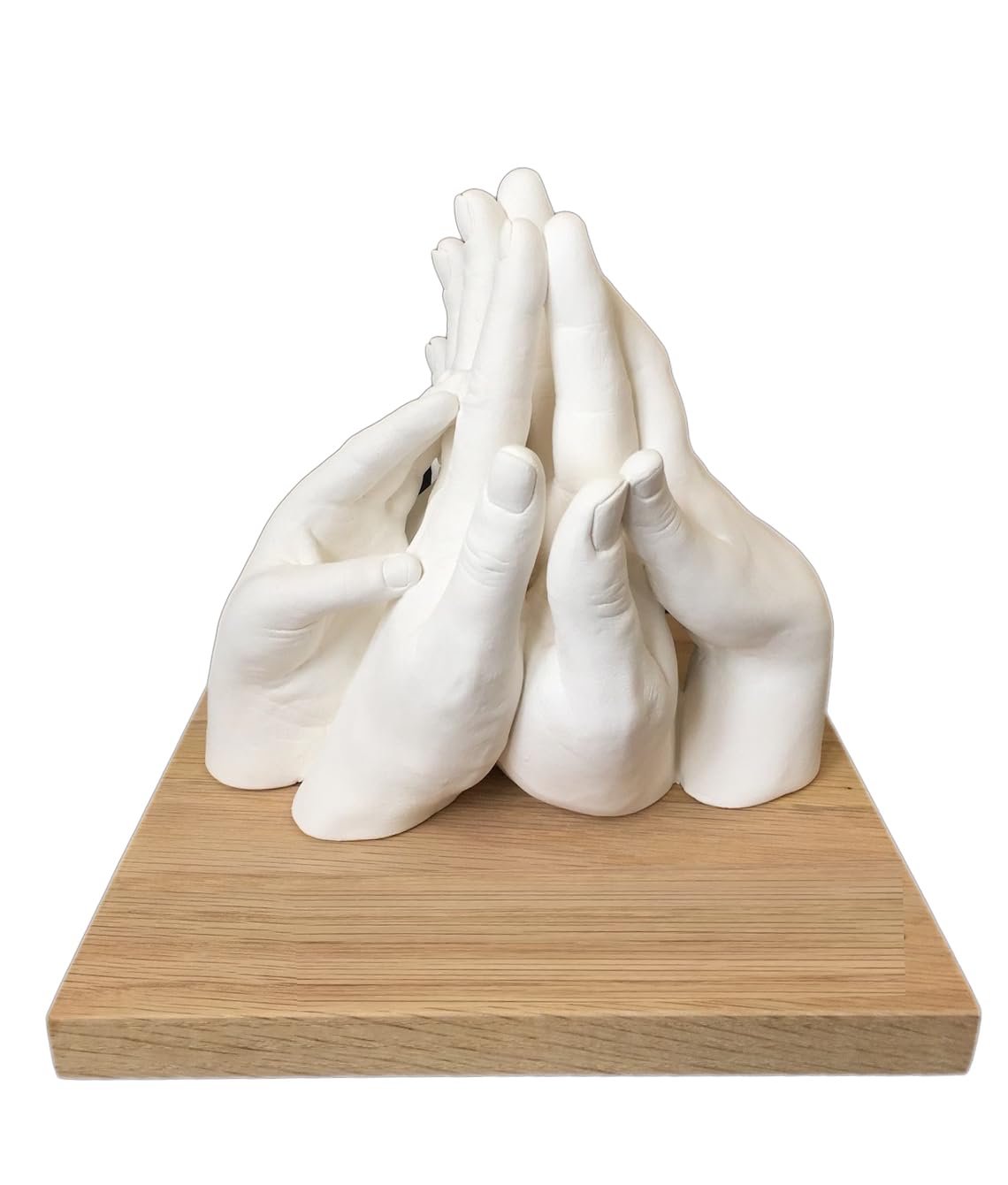 Babies Bloom 3D Casting Kit Family Kit Casts Sculpture Keepsake Gift ( white, gold, silver) - M13