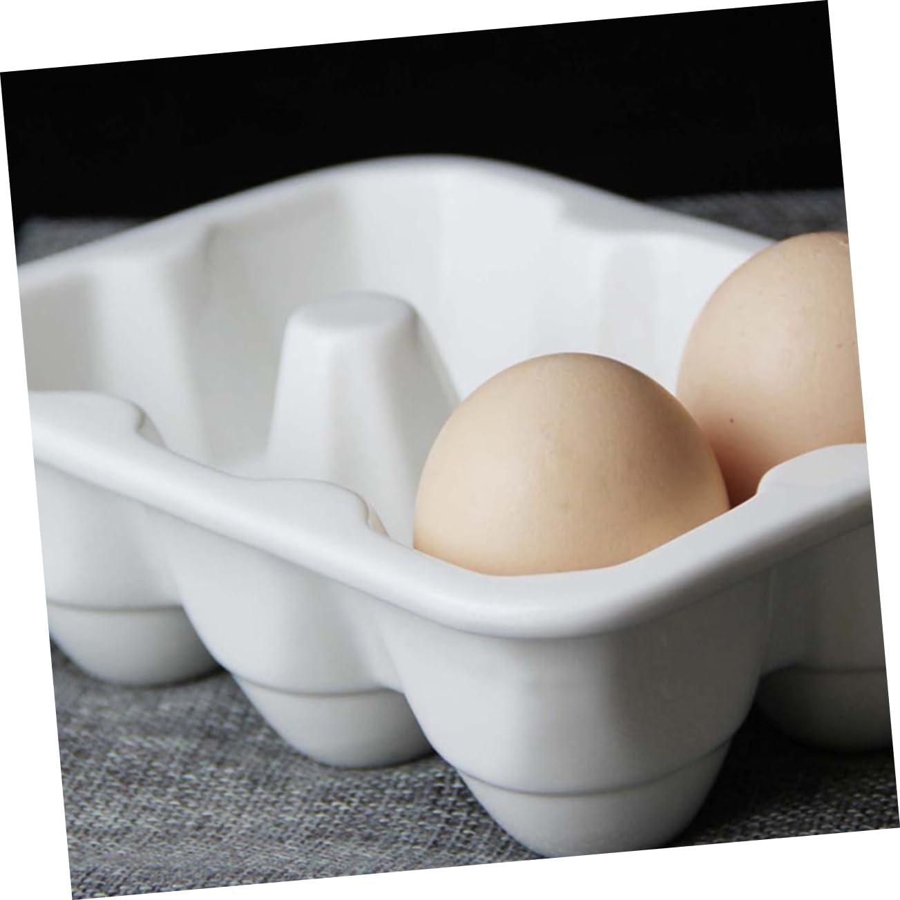 6grids Egg Container for Refrigerator Egg Holder Classic Easter Display