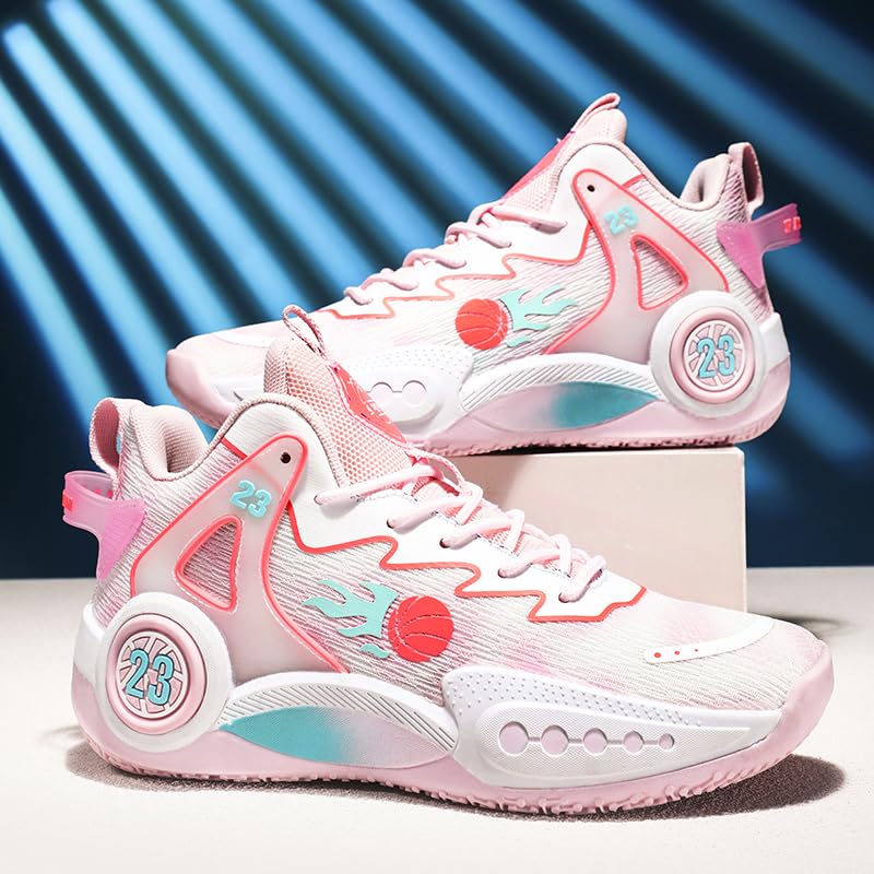 Women Men Basketball Shoes Neutral High Rebound Sport Shoes Breathable Anti Slip Sneakers Fashion Outdoor Sport Volleyball Shoes3