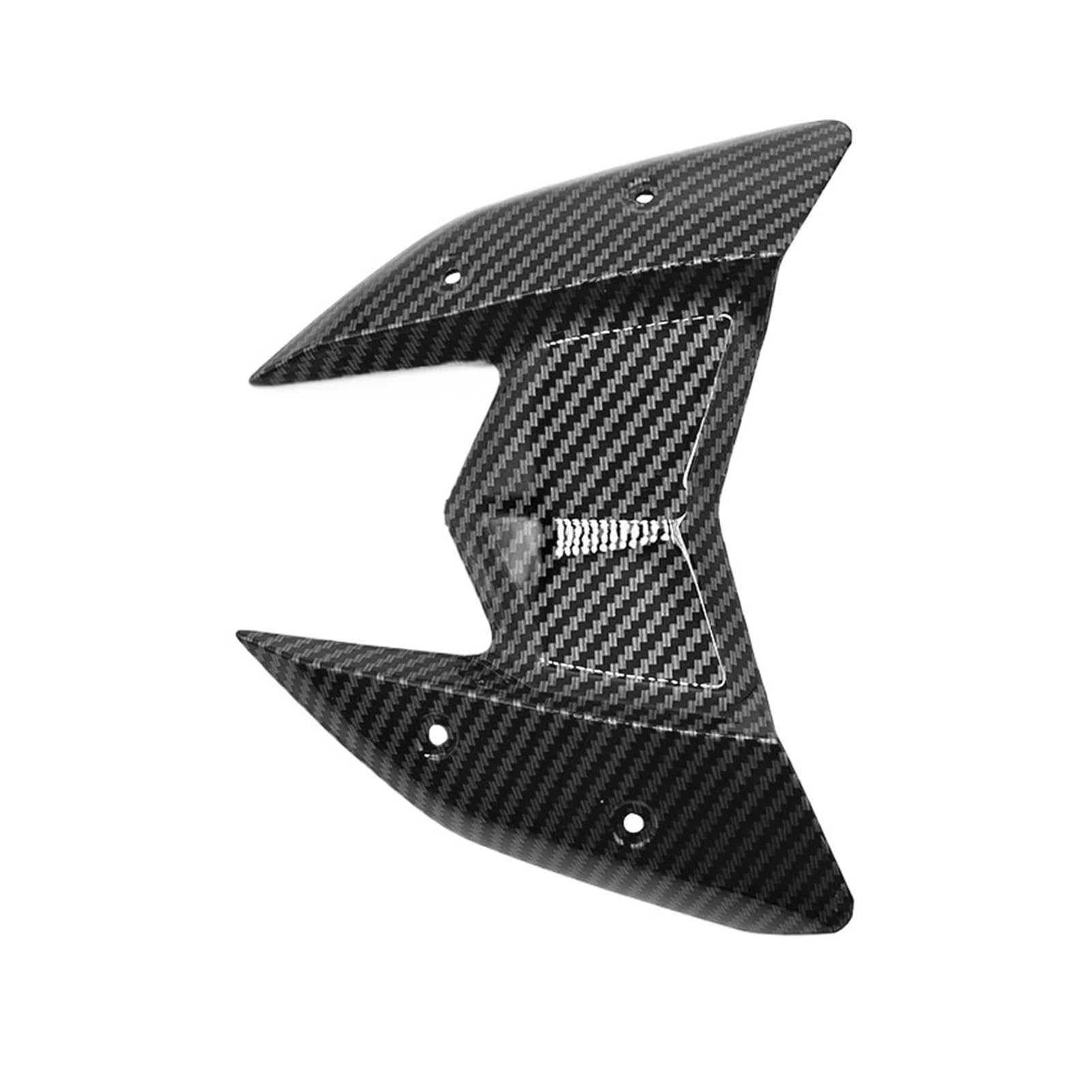 Parabrezza moto Parabrezza sportivo | Compatibile con KAWASAKI Z800 13-17 Parabrezza Visiera Deflettore(Forging Pattern)