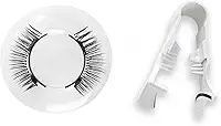 Cílios Magnéticos Com Aplicador, Reutilizável Macio Fácil De Usar Sem Necessidade De Cola Ou Delineador Visual Natural Para Uso Diário E Ocasiões Especiais