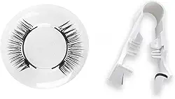 Cílios Magnéticos Com Aplicador, Reutilizável Macio Fácil De Usar Sem Necessidade De Cola Ou Delineador Visual Natural Para Uso Diário E Ocasiões Especiais