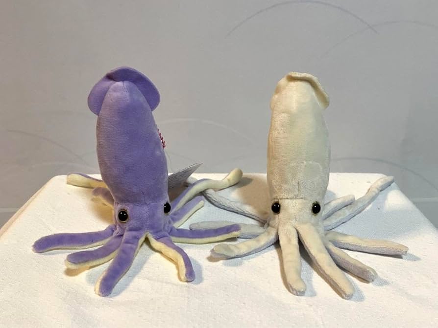 Amazon.co.jp: くったりダイオウイカ3 ぬいぐるみ パープル オフ