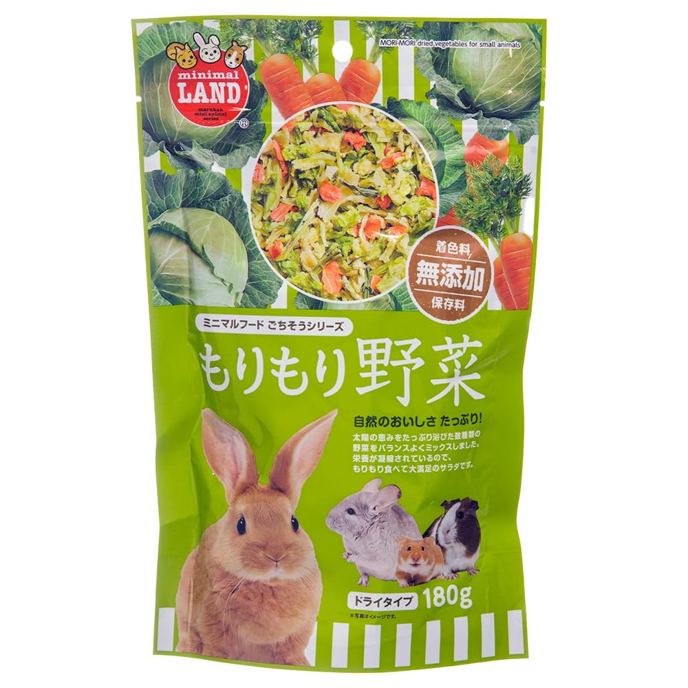 乾燥葉 乾燥野菜 ◎セミオーダーページ◎ ウサギ ハムスター リクガメ 他 Amazon | マルカン もりもり野菜 ドライタイプ 180g×3袋