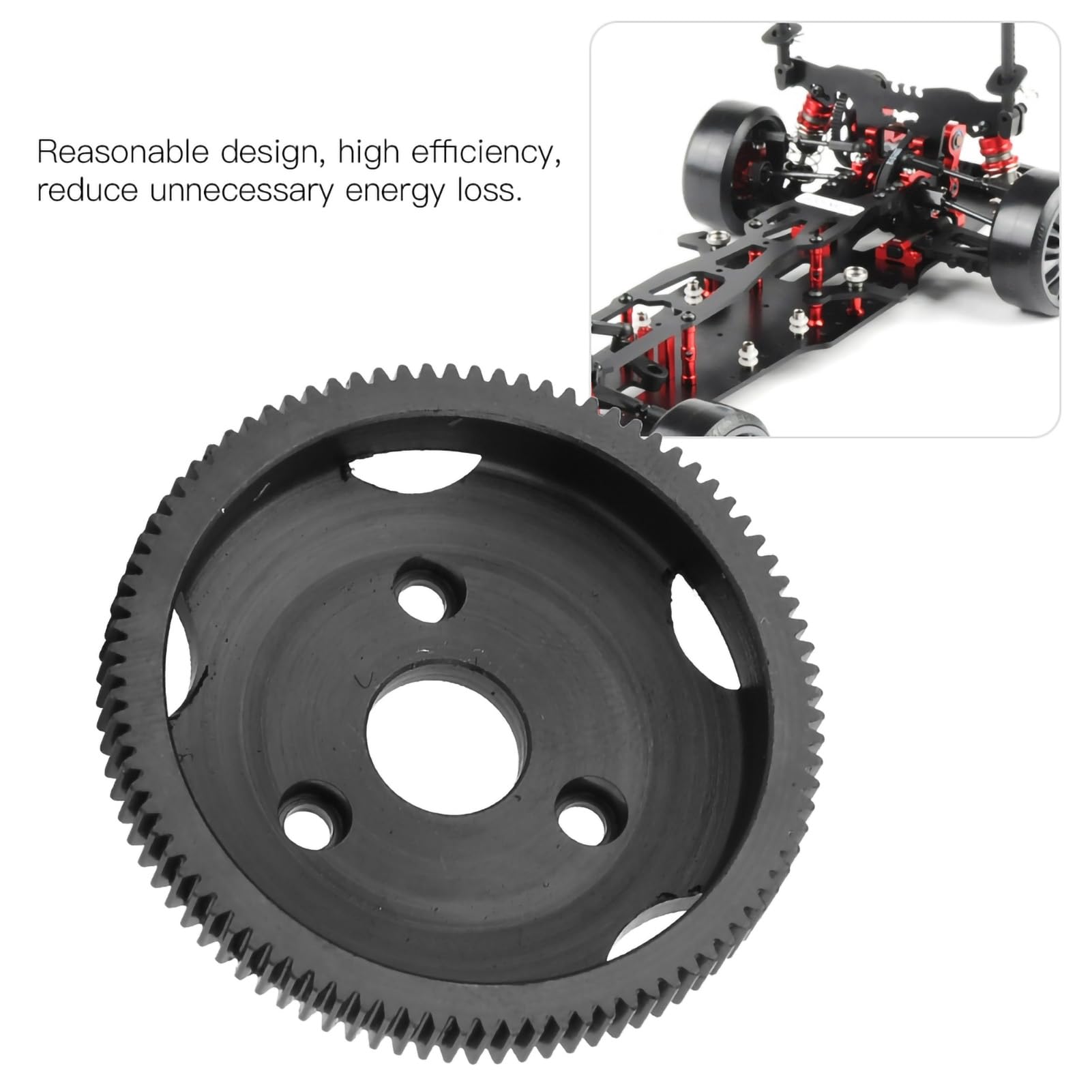 Spur Gear, High Security Exquisite Workmanship for Activity (BL black)