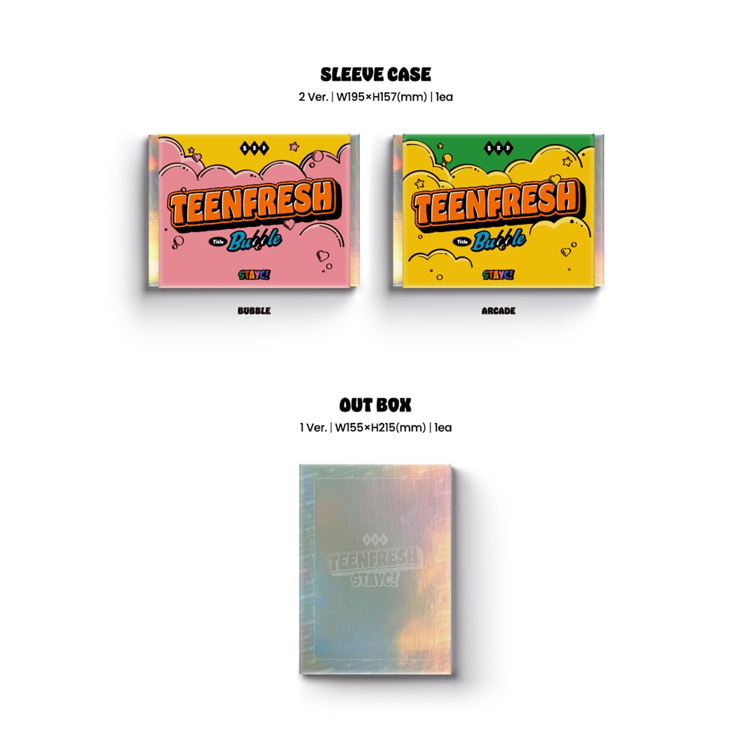 Amazon.com: STAYC - 3rd Mini Album [TEENFRESH] (ARCADE Ver.) Photo