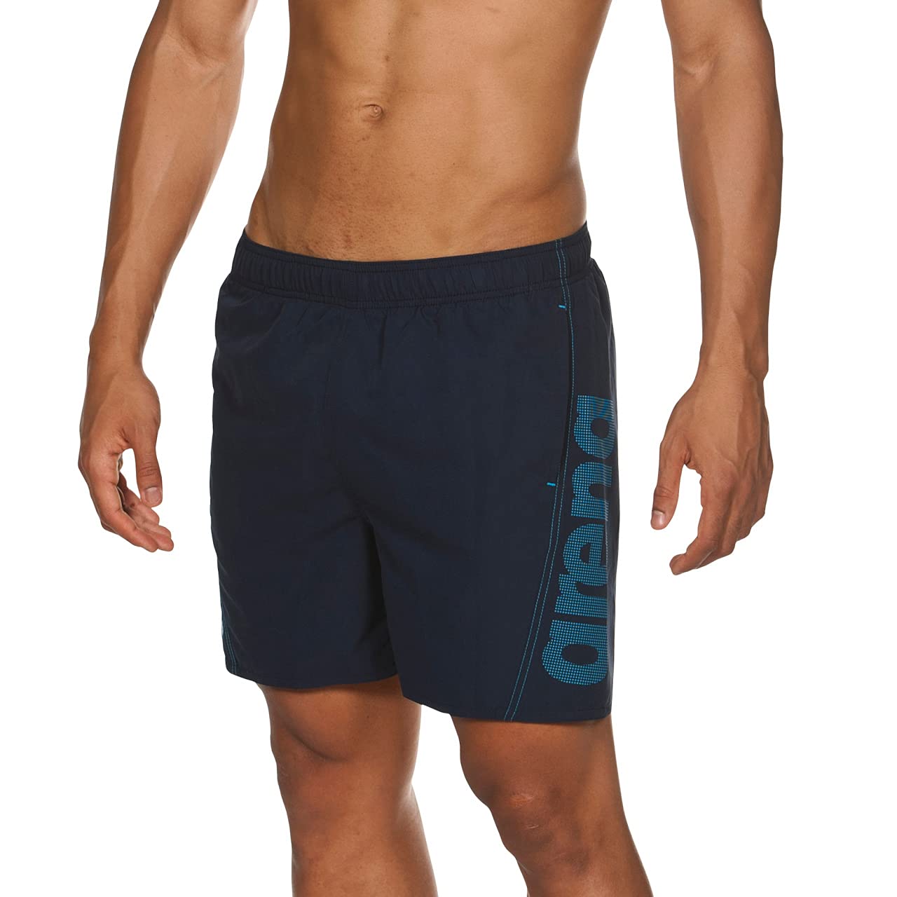 ARENA Fundamentals Logo Pantalones Cortos de Playa, Hombre