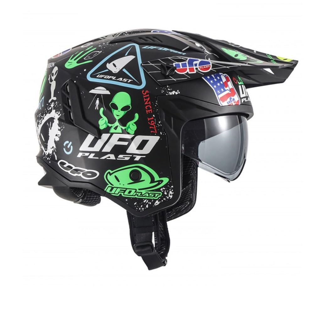 UFO PLAST CASCO SHERATAN JET UFO GRAPHIC S