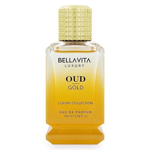 OUD GOLD Eau De Parfum (3.38 onzas líquidas) Perfume árabe intenso para mujeres y hombres Notas caramelo, orris, rosa, jazmín Familia amaderado,