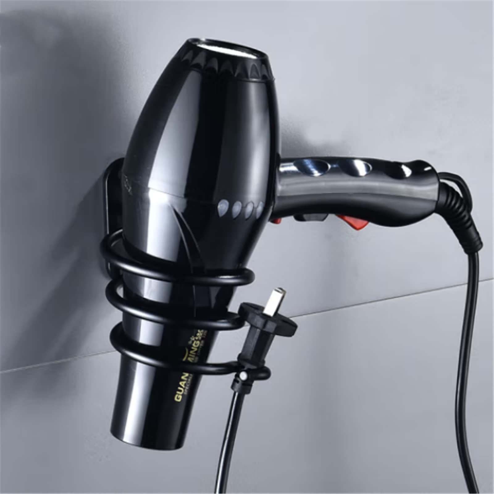 Soporte para Secador de Pelo montado en la Pared Space Baño Secador de Cabello Ratante secador Gratis para Tocador de Baño