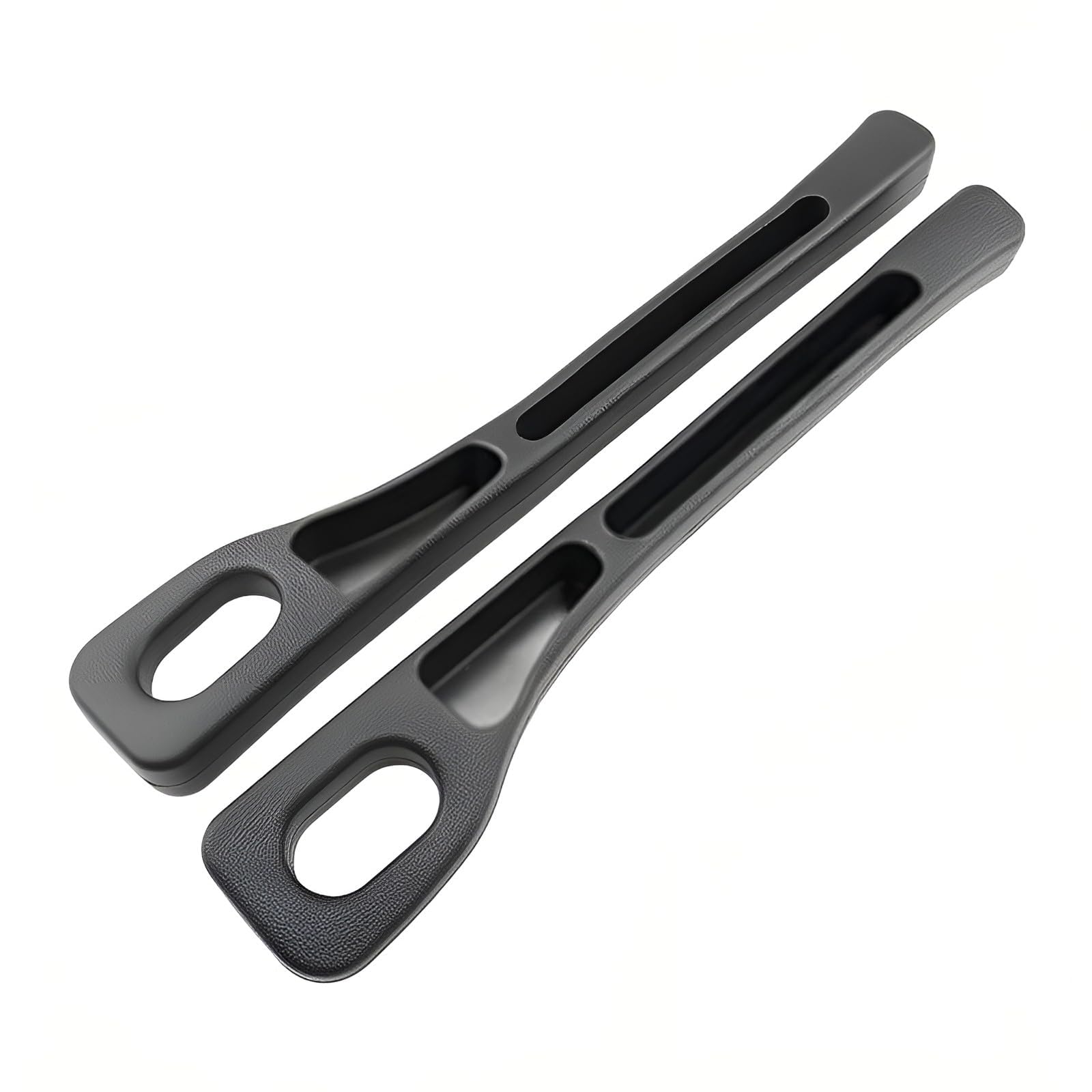 WENINETIES 2 Pcs Car Seat Gap Filler Organizer for BYD Dolphin Surf 2025 2026, Leak Proof PU Leather Interior Accessories Side Pocket Seam Stopper Strip,Black
