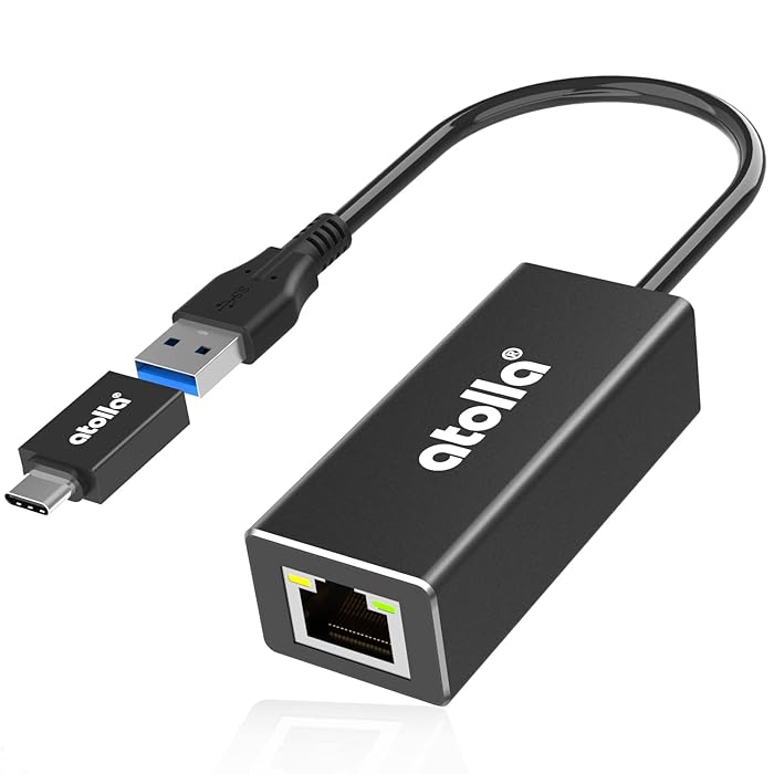 Buy ATOLLA USB to Adapter, USB 3.0 to RJ45 Gigabit Lan Adapter