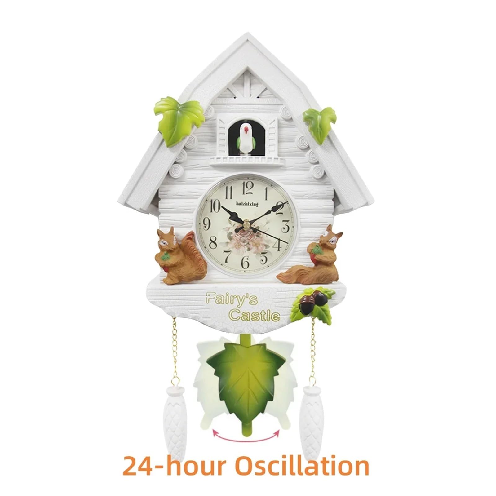 Pendule Murale Antique Coucou Banque De Photographies Et D'images à