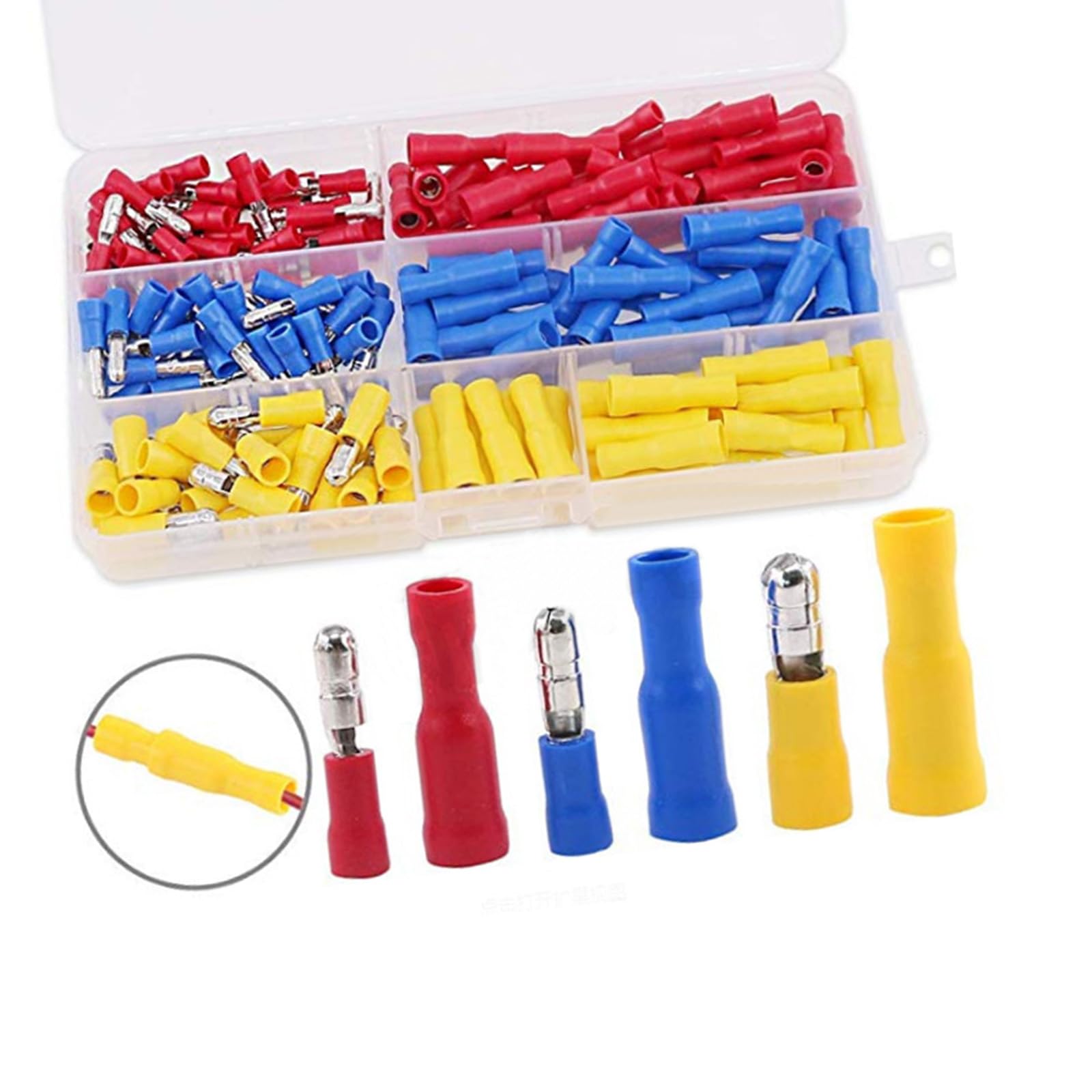 Sturdy Auto Electrical Connectors Mechanical Supplies for Car Maintenance Projects and Electronical Device Repairs Automotive Wire Connectors