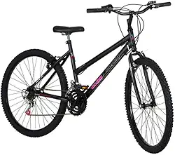 Bicicleta de Passeio Ultra Bikes Esporte Aro 26 Reforçada Freio V-Brake – 18 Marchas Preto