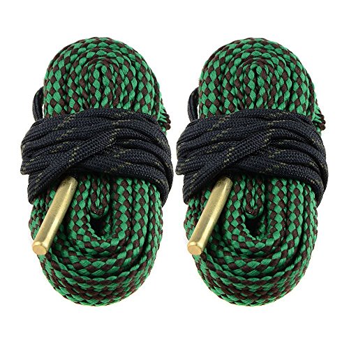 Kayla_Lan 2 unidades limpiador de barriles 22 Cal .223 Cal & 5,56 mm cuerda de limpieza de cañón de cañón de cañón de cañón de latón para limpieza de rifle/pistola/escopeta Cover