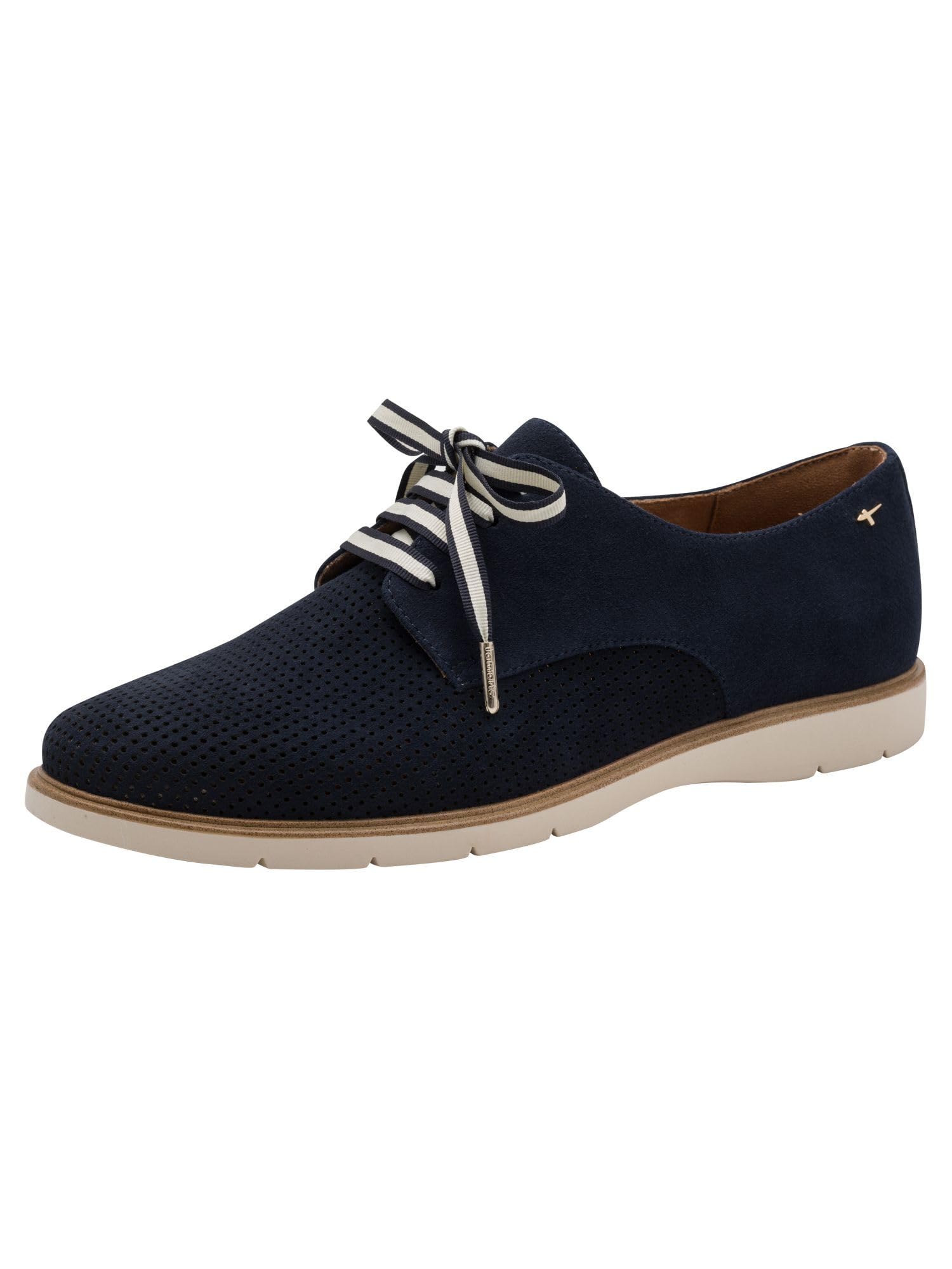 Tamaris Women Lace-up Leather flat blue 5 UK