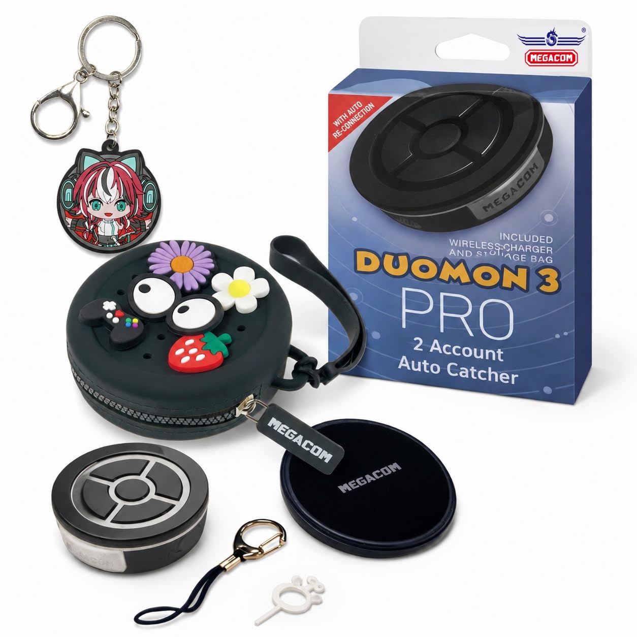 Amazon.com: Megacom DuoMon3 PRO 1P/2P Pocket Auto Catcher, Unique