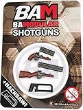 Brickarms BAM Modular Shotguns with Hacksaw for Building Minifigures