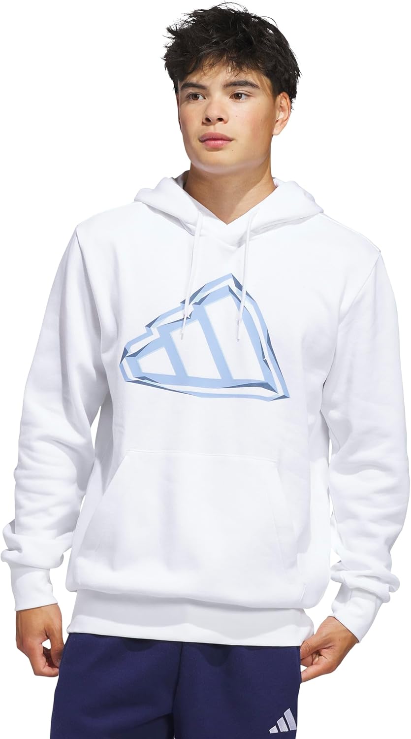 adidas Men's Big Logo Graphic Hoodie