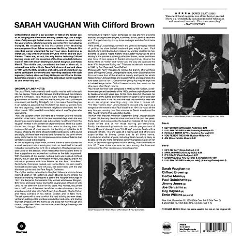 With Clifford Brown [Disco de Vinil]