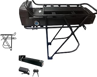 WILLQ 36v/48v 10Ah 12Ah 15Ah 20Ah 25Ah Ebike Battery 36V 30Ah 48V 18Ah Rear Rack Lithium Battery Pack for 250w/500w/750w/1000w Electric Bicycle Conversion Kit