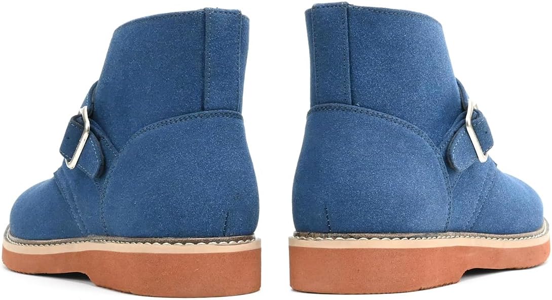 Men's Chukka Boots Casual Hiking Boot for men with Fashion Buckles
