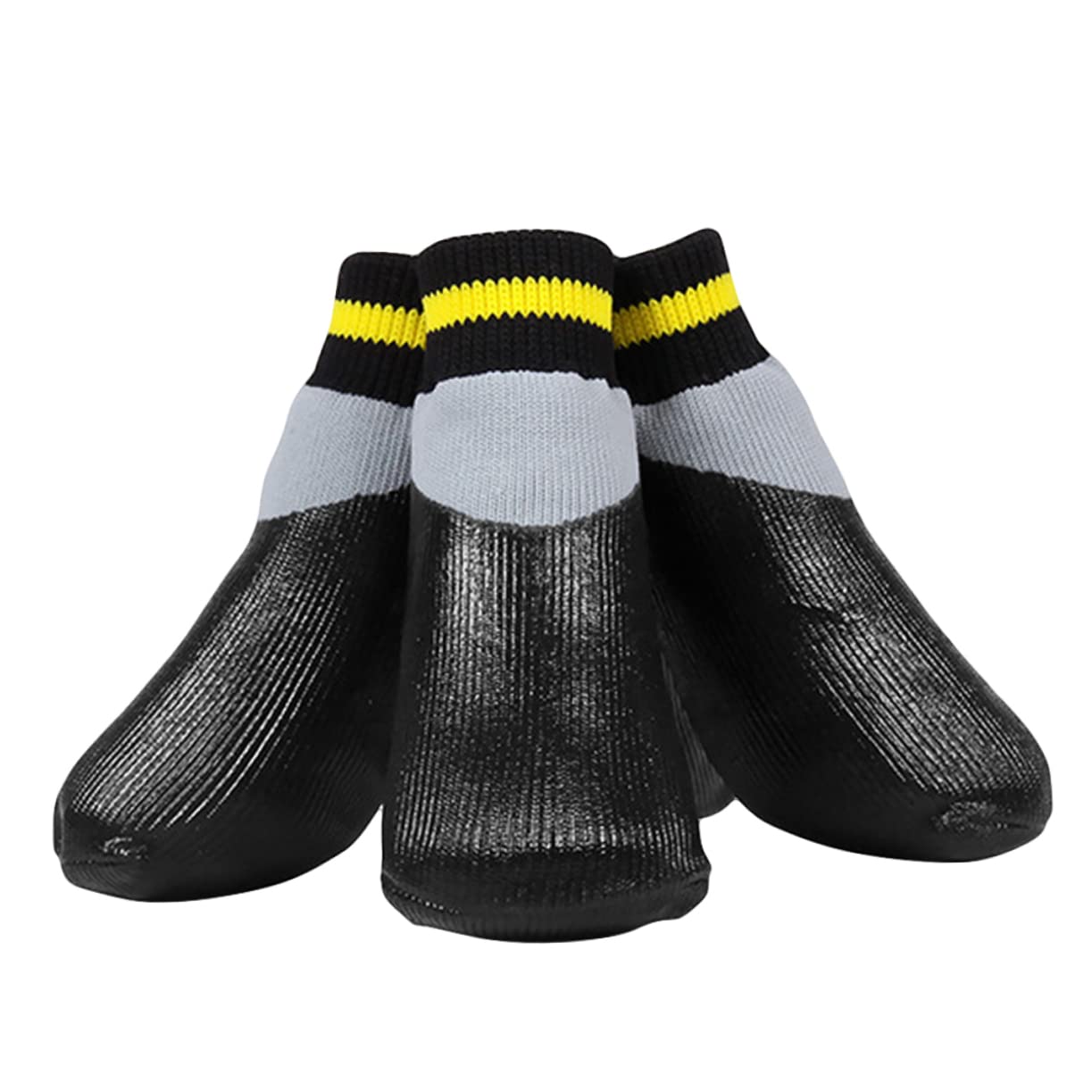 FOMIYES 3 Sets Schuhe Für Hundewelpen Booties Und Socken – Schuhe Für Im Freien Größe 5 Schwarz