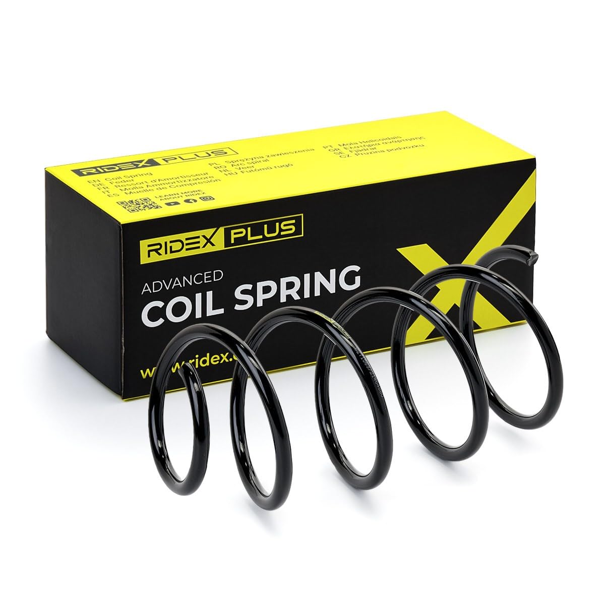 RIDEX PLUS 188C0188P 2x Muelle de suspensión Delantero Compatible con BMW 3 Touring E91