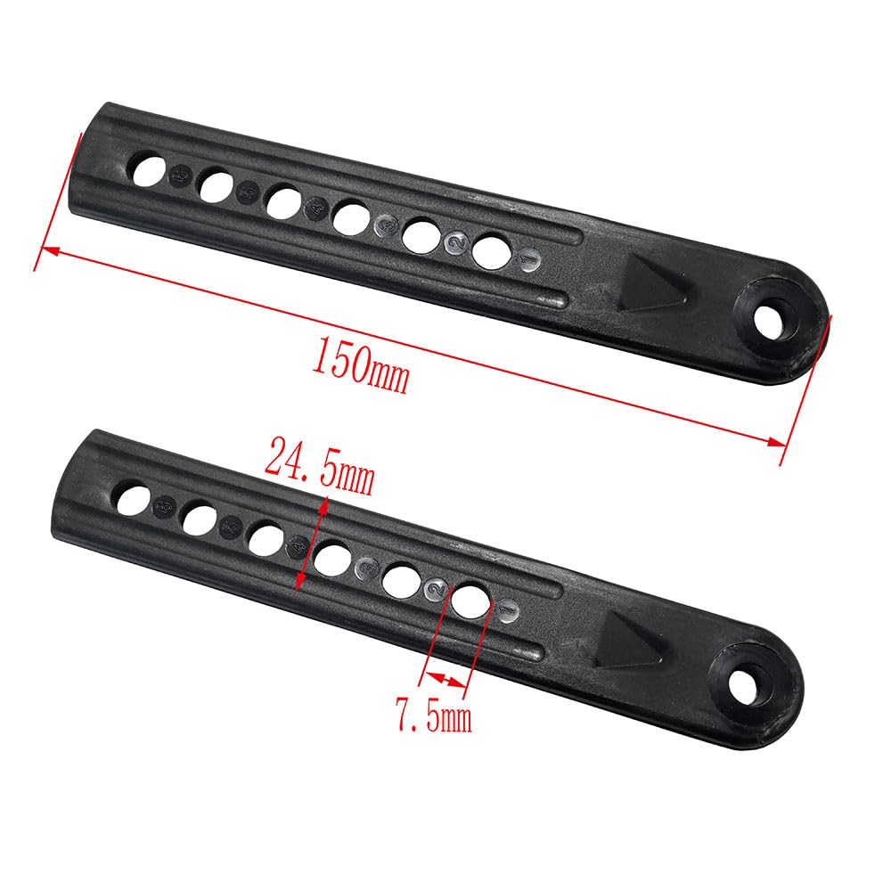 Snowboard Reliure Toe Slider Straps 5.9 Pouces UP100 pour Bottes