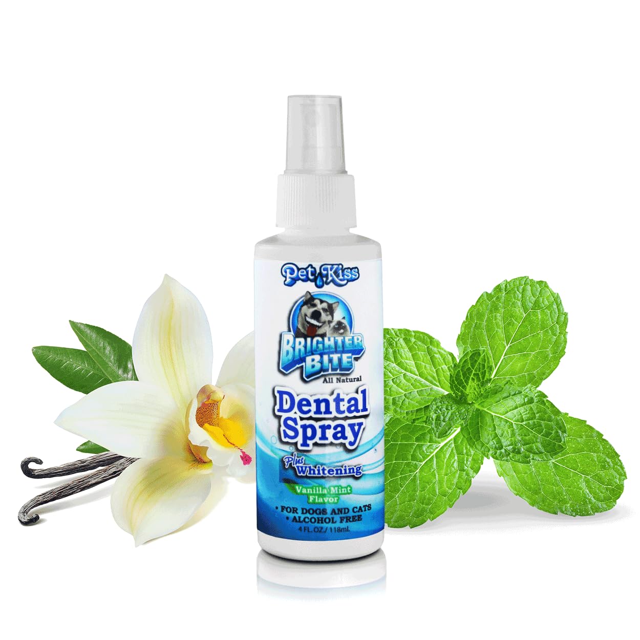Amazon.com : Pet Kiss W-BB4B-5030 Brighter Bite Dental Spray Care