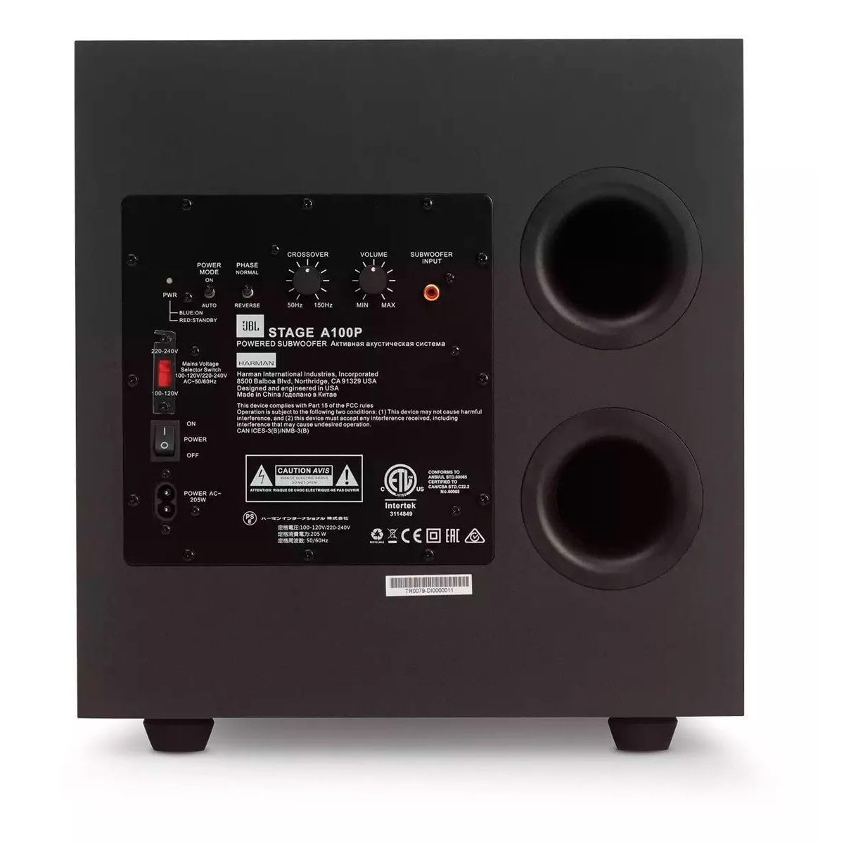 JBL Stage A100P Subwoofer Price: Buy JBL Stage A100P Subwoofer