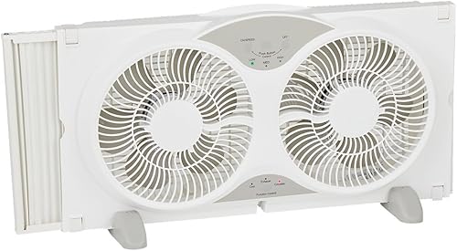Ventilador de ventana doble