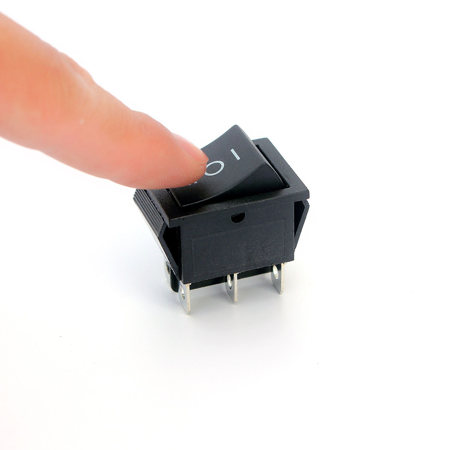 1 Stück kcd4 Wipp schalter Netzschalter Ein-Aus-Ein 3 Position 6 elektrische Geräte mit Lichtsc halter 16a 250vac/20a 125va