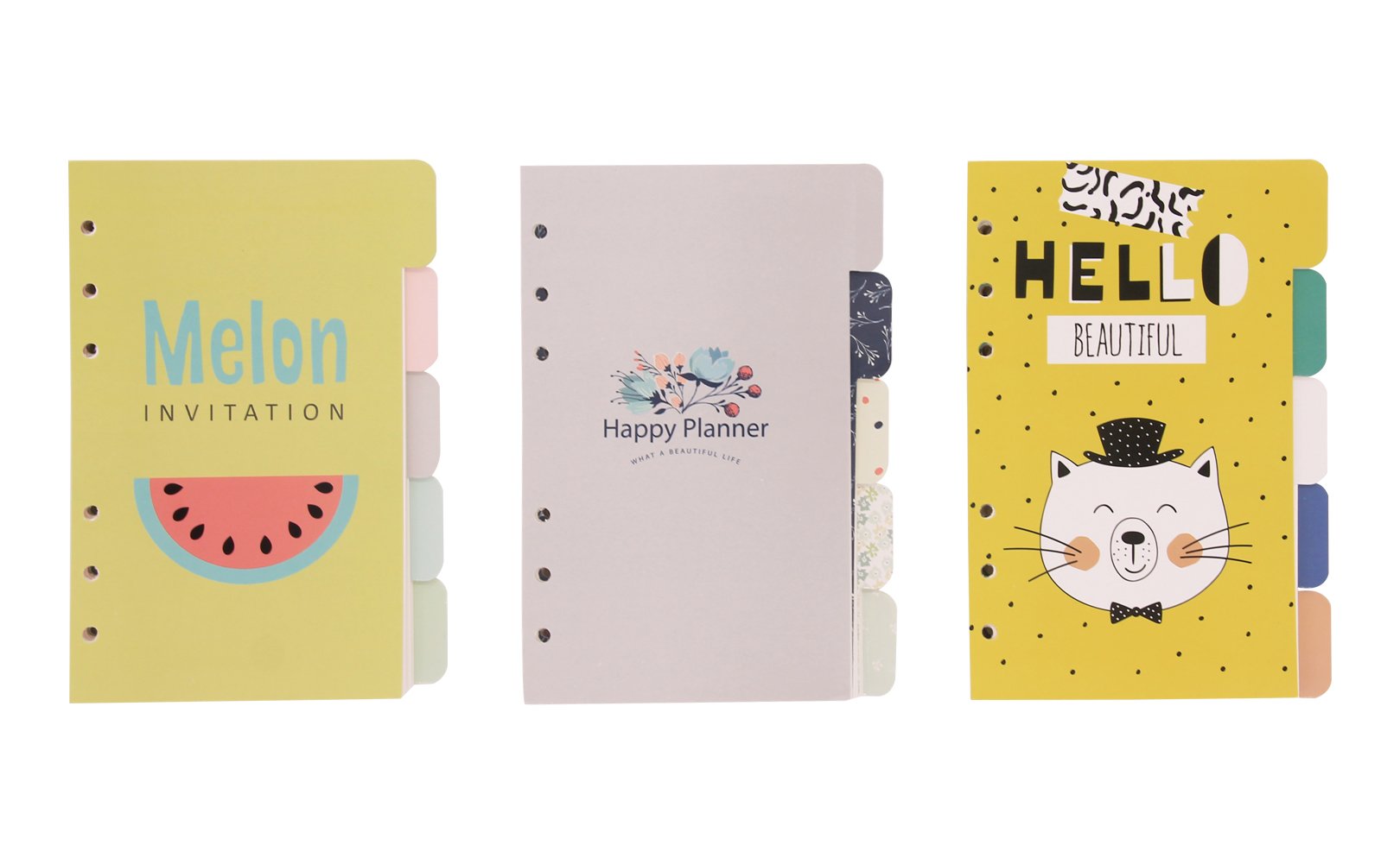 Buy LABON'S A6 Refillable Paper for Ring Binder Filofax 6 Hole 100