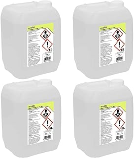 4x 5 L = 20 L Eurolite Smoke Nebel-Fluid, P (Profi) Nebelfluid für Nebelmaschine