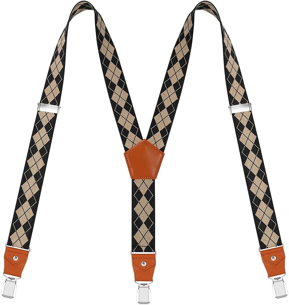 Suspenders for Men Adjustable Heavy Duty with Strong Clips - Image 2
