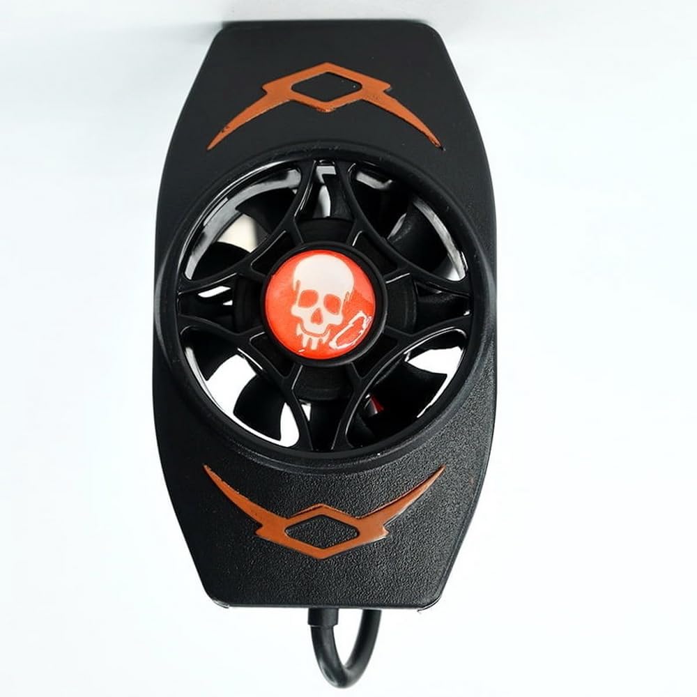 MobileZon X13 Phone Cooler Mobile Radiator Cooling USB Wired Fan for Gaming Vlog BGMI Pubg COD Freefire & Fortnite (Without Cooling Thermal Plate) (B0D9JW5BJT) Amazon Price History, Amazon Price Tracker