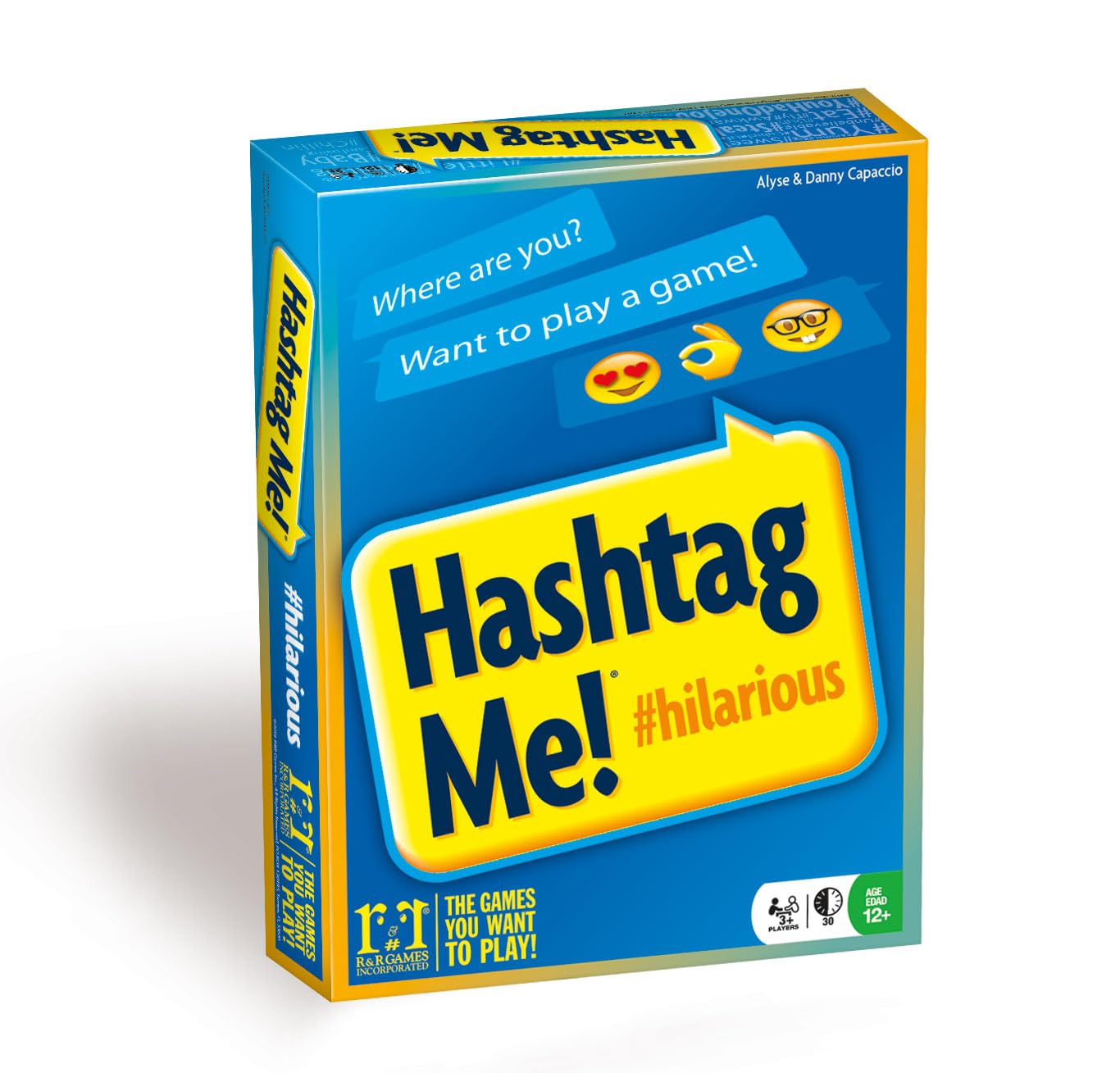 R&R Games Hashtag Me Card