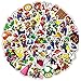 Mario Adesivi, Set di 50 Adesivi Super Mario, Adesivo alla Moda Personalizzati Decorativi per Auto, Computer Portatile, valigia, Bicicletta, Natalizi Compleanno Regalo per Bambini Adulti