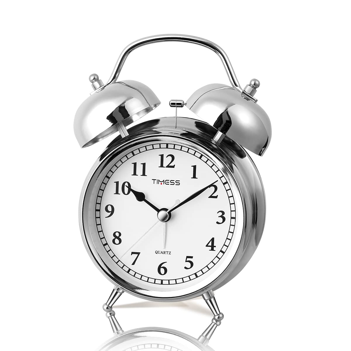 Buy TIMESS Bronze 4.7 Inch Super Loud Alarm Analog Clock For Bedrooms