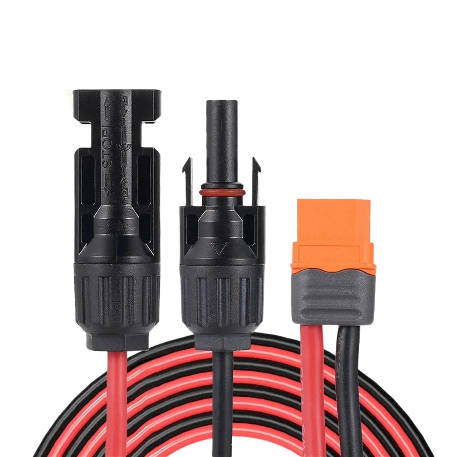 Złącze solarne do XT60I- F adapter 12AWG CableConnect kabel do ładowania panelu słonecznego