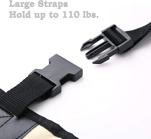 Miniatura 5 de Pet Magasin Funda de asiento de coche para mascotas, resistente al agua, a prueba de arañazos, antideslizante, estilo hamaca y protector de asiento